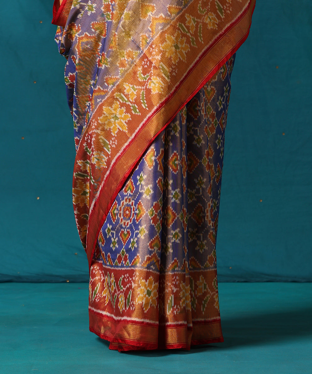 Purple_And_Gold_Handloom_Pure_Mulberry_Silk_Ikat_Patola_Saree_WeaverStory04