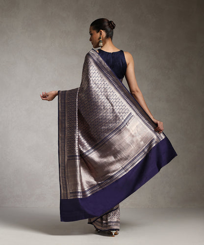 Navy_Blue_Handloom_Pure_Katan_Silk_Kimkhab_Banarasi_Saree_With_Kairi_Motifs_WeaverStory_03