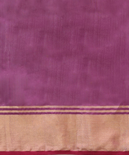 Handloom_Purple_Pure_Soft_Silk_Chanderi_Saree_With_Eknaliya_Bird_Motif_WeaverStory_05