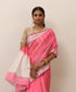 Handloom_Cream_Pure_Silk_Chanderi_Saree_With_Nandi_Motif_And_Silver_Border_Pink_Salvage_WeaverStory_01