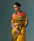 Handloom_Yellow_Pure_Mulberry_Silk_Ikat_Patola_Saree_With_Double_Border_WeaverStory_01