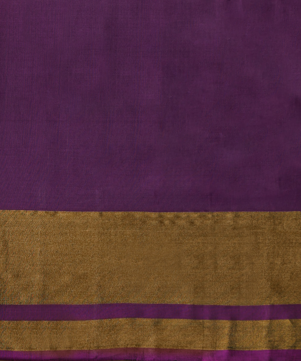 Purple_Handloom_Pure_Mulberry_Silk_Ikat_Patola_Saree_Zari_Border_WeaverStory_04