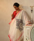 Handloom_Ivory_Handspun_Cotton_Dhakai_Jamdani_Saree_With_Maa_Durga_On_Pallu_WeaverStory_01