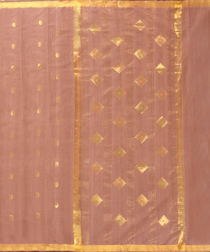 Handloom_Old_Rose_Pure_Cotton_Silk_Venkatagiri_Revival_Saree_With_Gold_Motif_WeaverStory_03