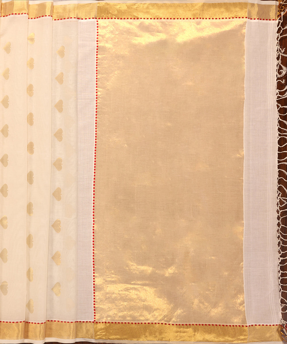 Handloom_Off_White_Pure_Cotton_Silk_Venkatagiri_Revival_Saree_With_Pan_Motif_WeaverStory_02