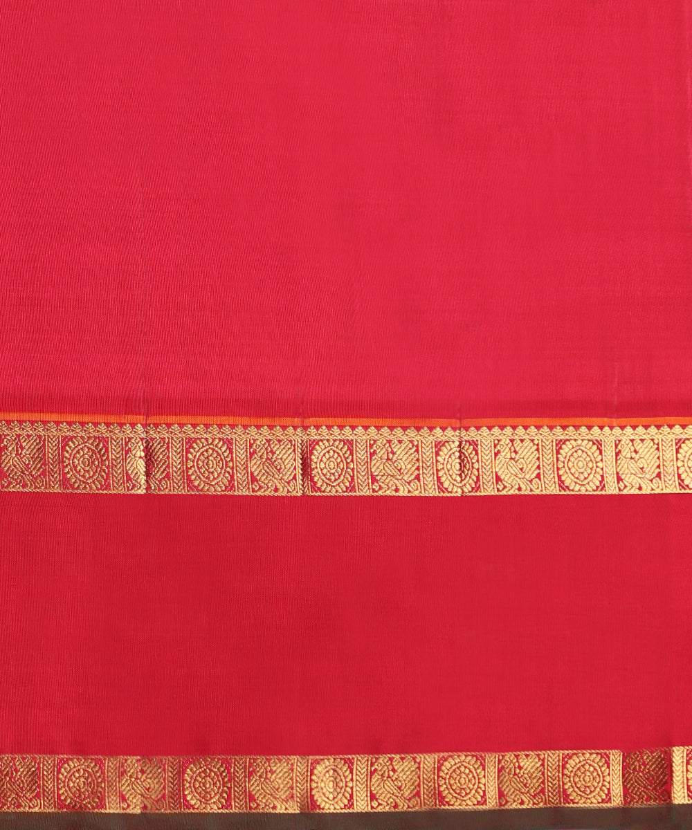 Handloom_Pink_Pure_Silk_Vaira_Oosie_Kanjivaram_Saree_With_Pure_Zari_WeaverStory_06