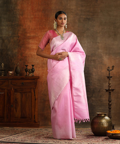 Handloom_Light_Pink_Pure_Silk_Temple_Border_Kanjivaram_With_Saree_Pure_Silver_Zari_WeaverStory_02