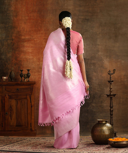 Handloom_Light_Pink_Pure_Silk_Temple_Border_Kanjivaram_With_Saree_Pure_Silver_Zari_WeaverStory_03