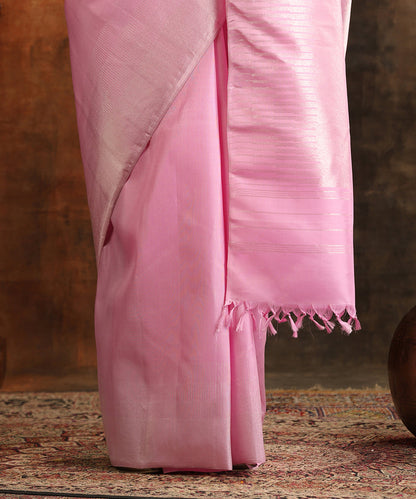 Handloom_Light_Pink_Pure_Silk_Temple_Border_Kanjivaram_With_Saree_Pure_Silver_Zari_WeaverStory_05