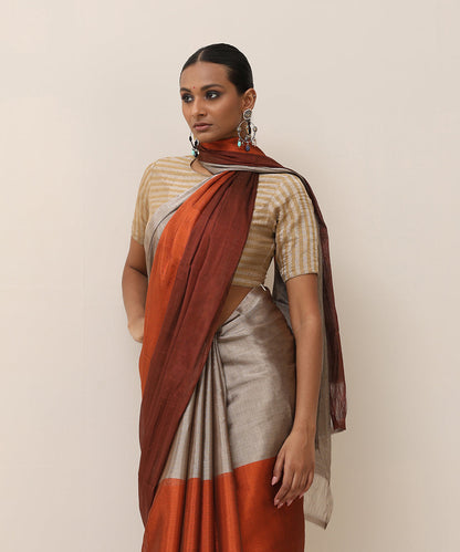 Handloom_Silver_And_Maroon_Pure_Tissue_Chanderi_Saree_With_Multicolor_Zari_WeaverStory_02