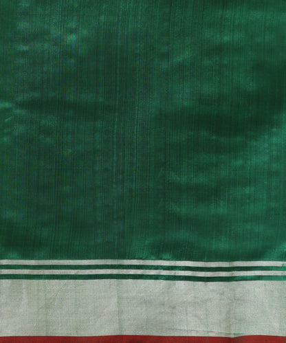 Blue_Handloom_Pure_Silk_Chanderi_Saree_With_Green_Pallu_WeaverStory_05