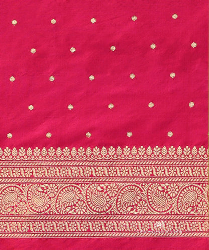 Handloom_Hot_Pink_Pure_Katan_Silk_Real_Zari_Shikargah_Banarasi_Saree_WeaverStory_05