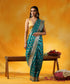 Teal_Handloom_Pure_Katan_Silk_Banarasi_Saree_With_Cutwork_Zari_Booti_WeaverStory_01