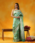 Sea_Green_Handloom_Pure_Katan_Silk_Banarasi_Saree_With_Cutwork_Alfi_Jaal_WeaverStory_01