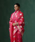 Handloom_Pink_Kora_Silk_Banarasi_Saree_With_Sona_Rupa_Kadhwa_Zari_Booti_WeaverStory_02