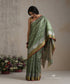 Handloom_Heena_Green_Pure_Silk_Chanderi_Saree_With_Gold_And_Silver_Zari_Jaal_And_Red_Selvedge_WeaverStory_02