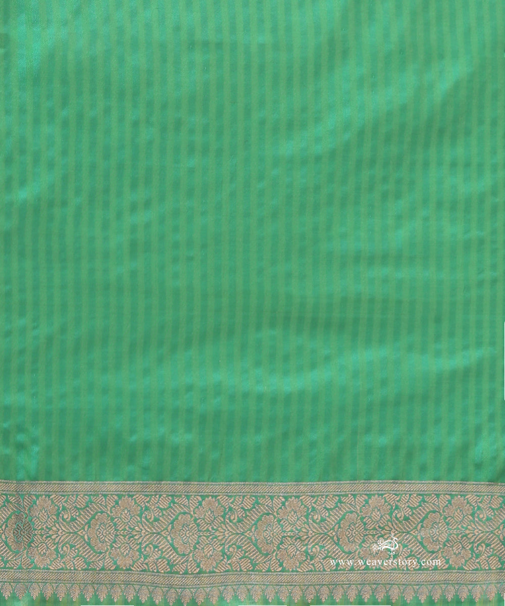 Handloom_Pastel_Green_Katan_Silk_Banarasi_Saree_With_Cutwork_Jaal_And_Self_Strip_WeaverStory_05