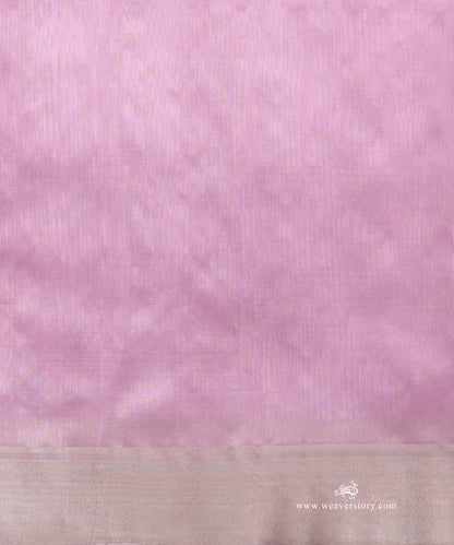 Handloom_Mauve_Pure_Silk_Chanderi_Saree_With_Silve_Zari_Zig_Zag_Motif_And_Red_Meena_WeaverStory_05