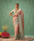 Handloom_Baby_Pink_Tissue_Silk_Banarasi_Saree_With_Ice_Blue_Floral_Meenakari_Border_And_Polka_Dots_WeaverStory_02