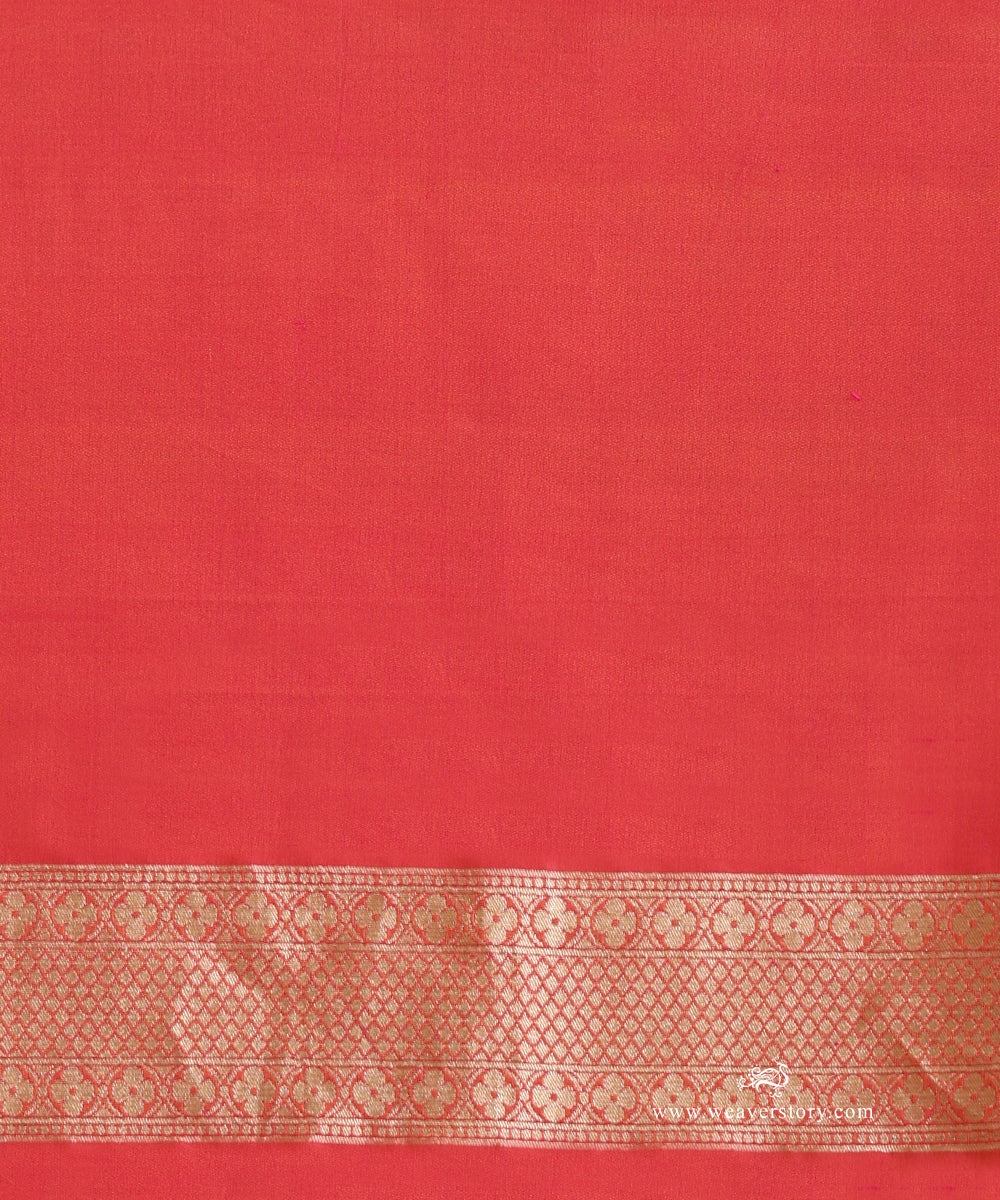 Handloom_Peach_Pure_Katan_Silk_Banarasi_Saree_With_Cutwork_Tilfi_Meena_Rose_Bunches_WeaverStory_05