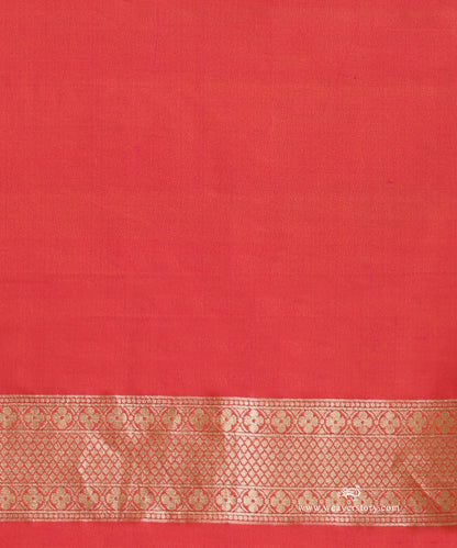 Handloom_Peach_Pure_Katan_Silk_Banarasi_Saree_With_Cutwork_Tilfi_Meena_Rose_Bunches_WeaverStory_05