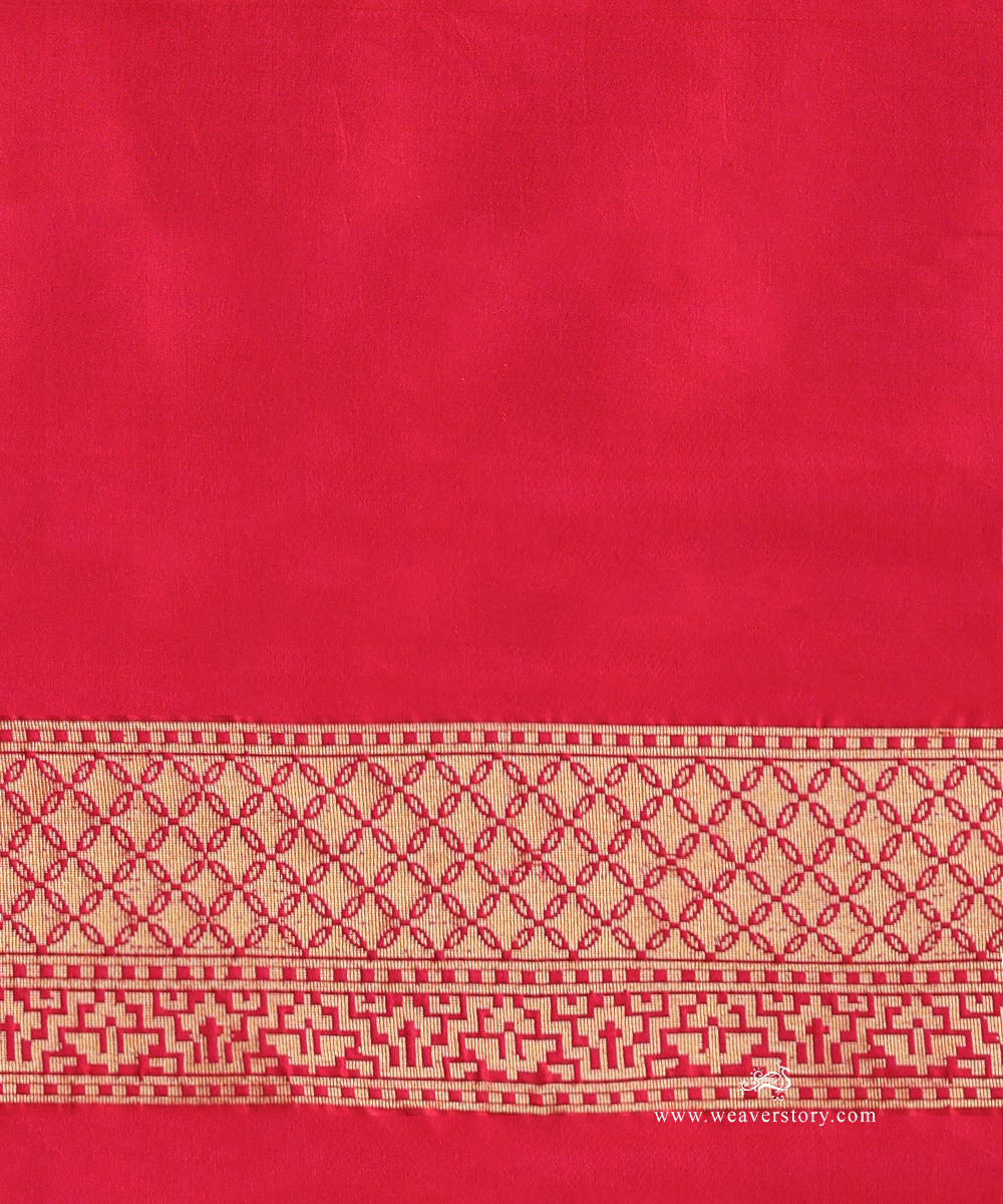 Handloom_Peach_Pure_Katan_Silk_Banarasi_Patola_Saree_WeaverStory_05