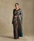 Teal_Handloom_Pure_Katan_Silk_Kimkhab_Banarasi_Saree_With_Antique_Zari_WeaverStory_02