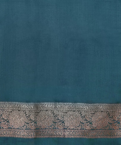 Teal_Handloom_Pure_Katan_Silk_Kimkhab_Banarasi_Saree_With_Antique_Zari_WeaverStory_05