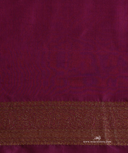 Handloom_Pure_Katna_Silk_Plum_Banarasi_Saree_With_Flowers_Antique_Zari_WeaverStory_05