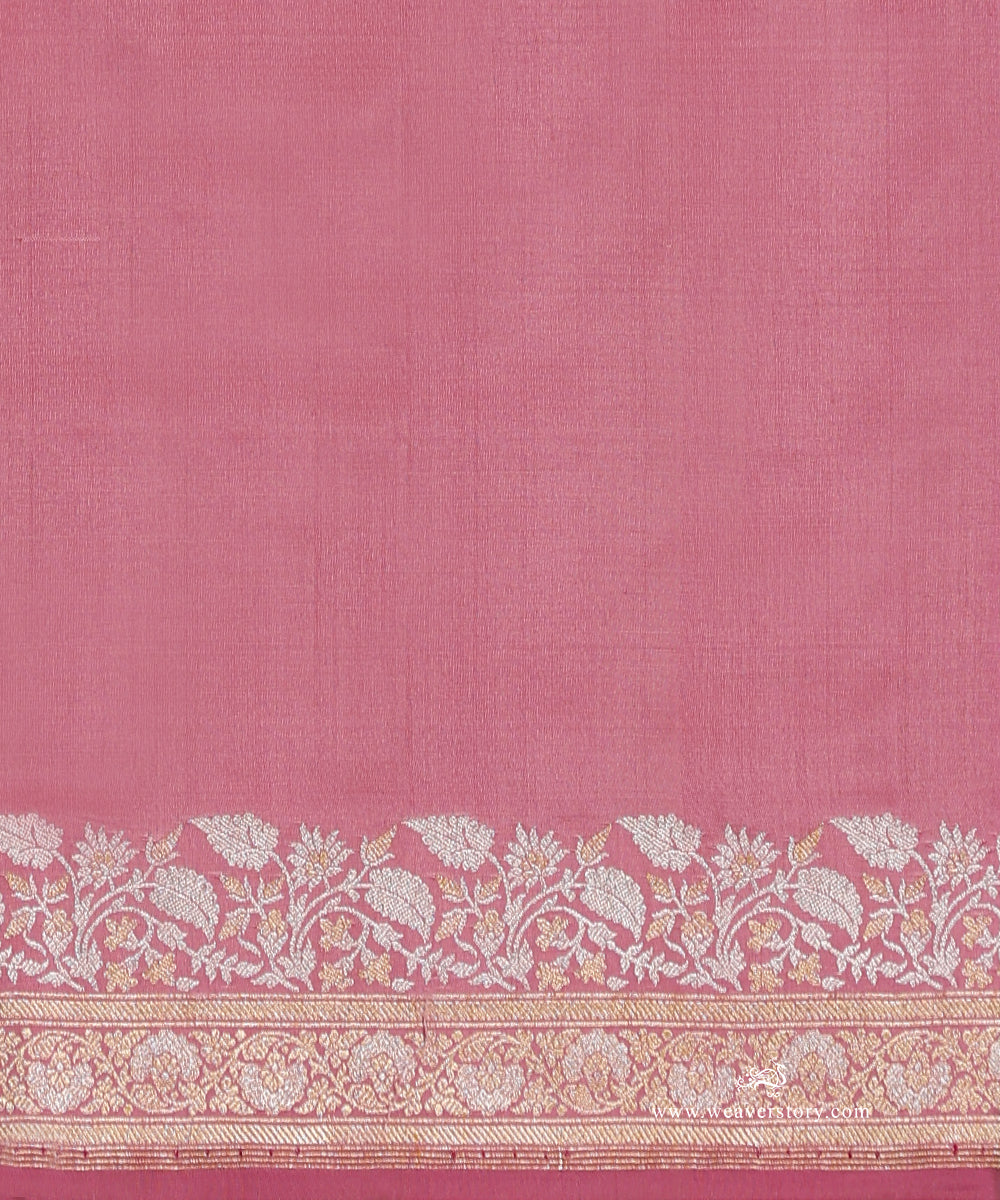 Rose_Pink_Handloom_Pure_Katan_Silk_Banarasi_Saree_With_Gold_Silver_Floral_Aada_Jaal_WeaverStory_05