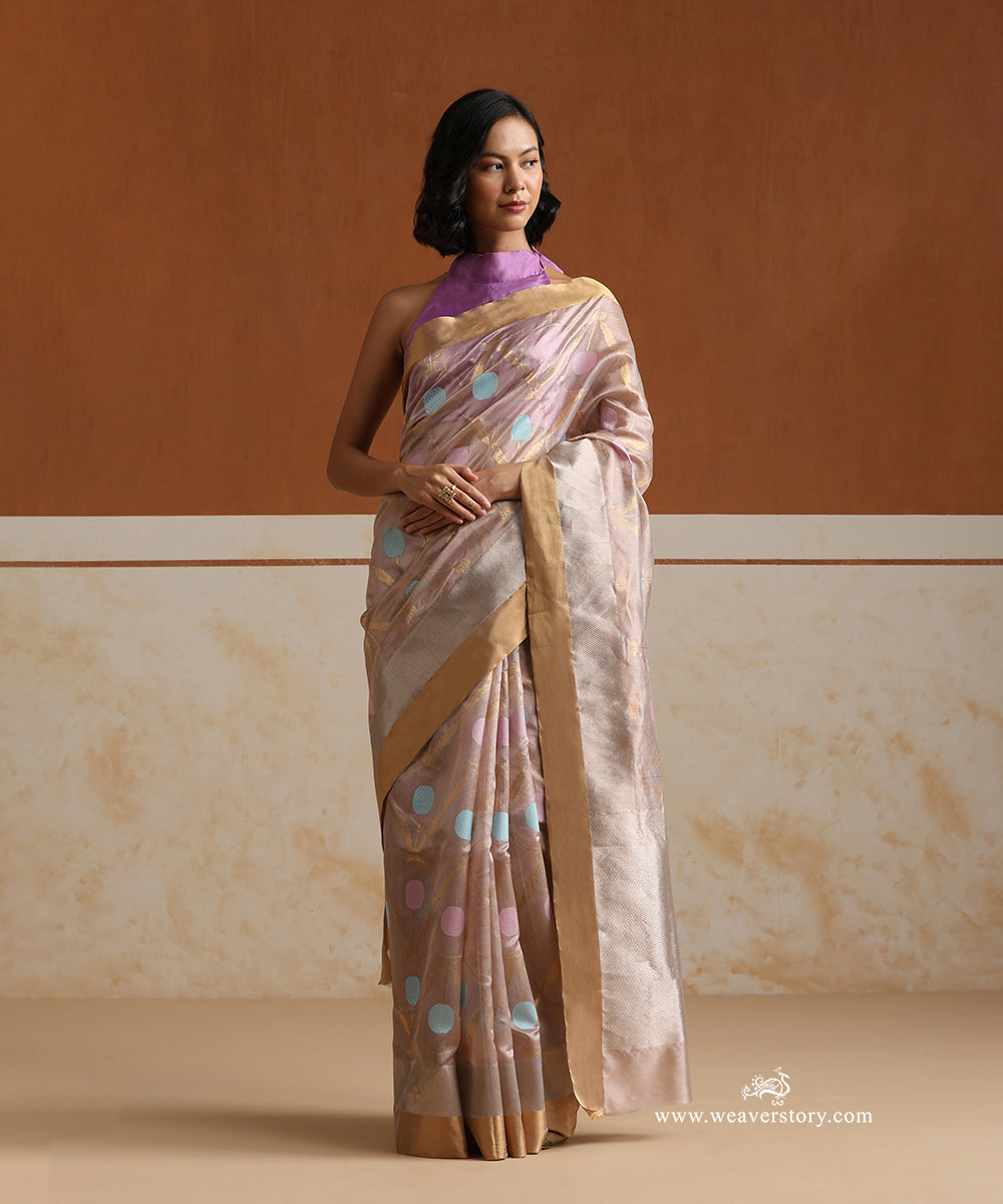 Soft_Pink_Handloom_Pure_Silk_Chanderi_Saree_With_Gold_Zari_Allover_Meenakari_Jaal_WeaverStory_01