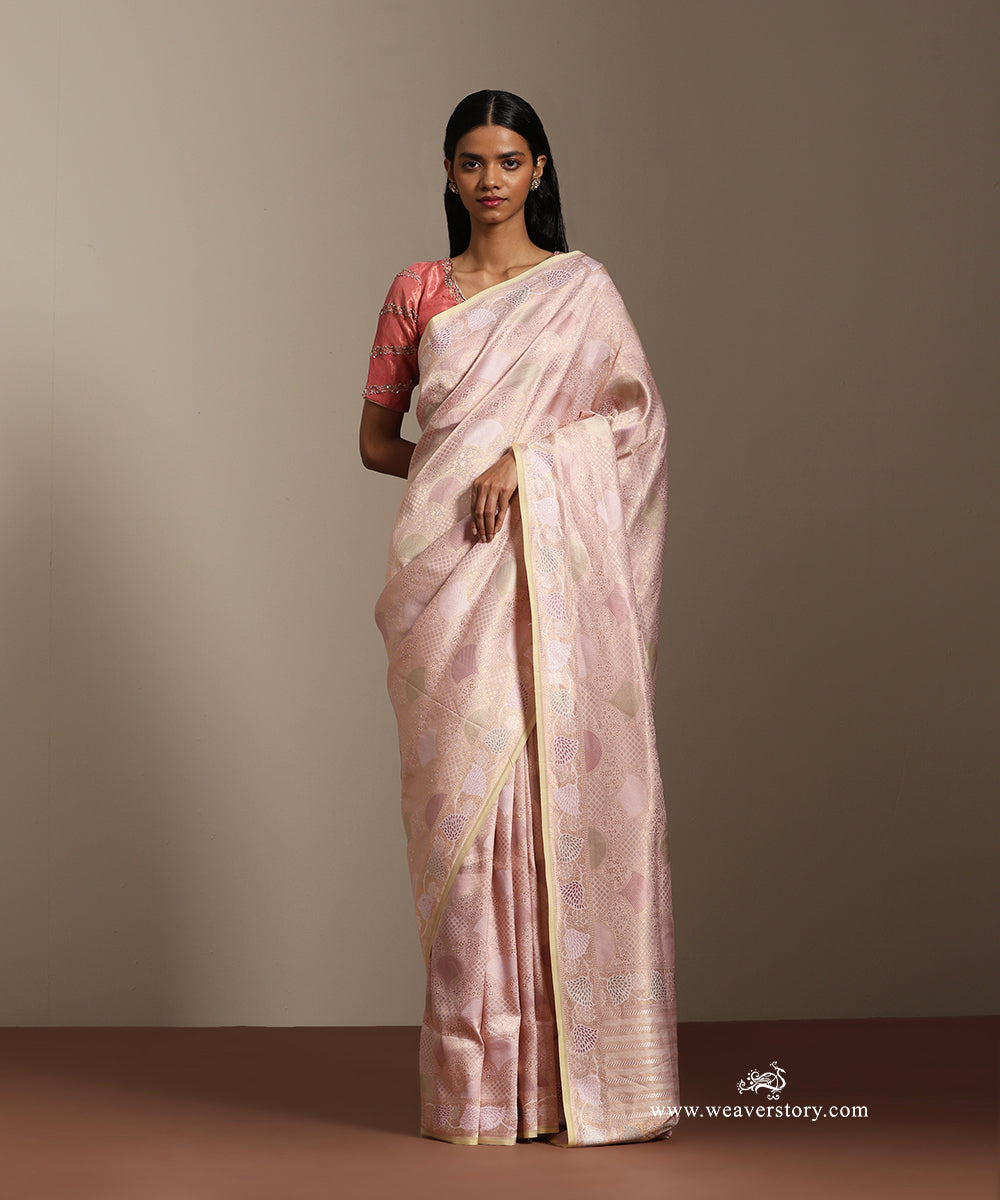 Baby_Pink_Handloom_Pure_Soft_Katan_Silk_Banarasi_Saree_Kimkhab_Saree_With_Allover_Meena_Jall_And_Floral_Border_WeaverStory_01