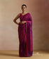 Blue_And_Purple_Handloom_Pure_Katan_Silk_Resham_Tanchoi_Banrasi_Saree_With_Small_Floral_And_Red_Selvedge_WeaverStory_02