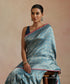Frozi_Handloom_Pure_Katan_Silk_Kimkhab_Banrasi_Saree_With_Pink_Selvedge_WeaverStory_01