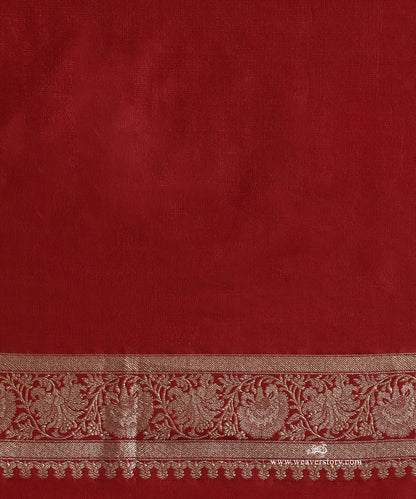 Electric_Blue_Handloom_Pure_Katan_Silk_Kimkhab_Banrasi_Saree_With_Flower_Jall_WeaverStory_05