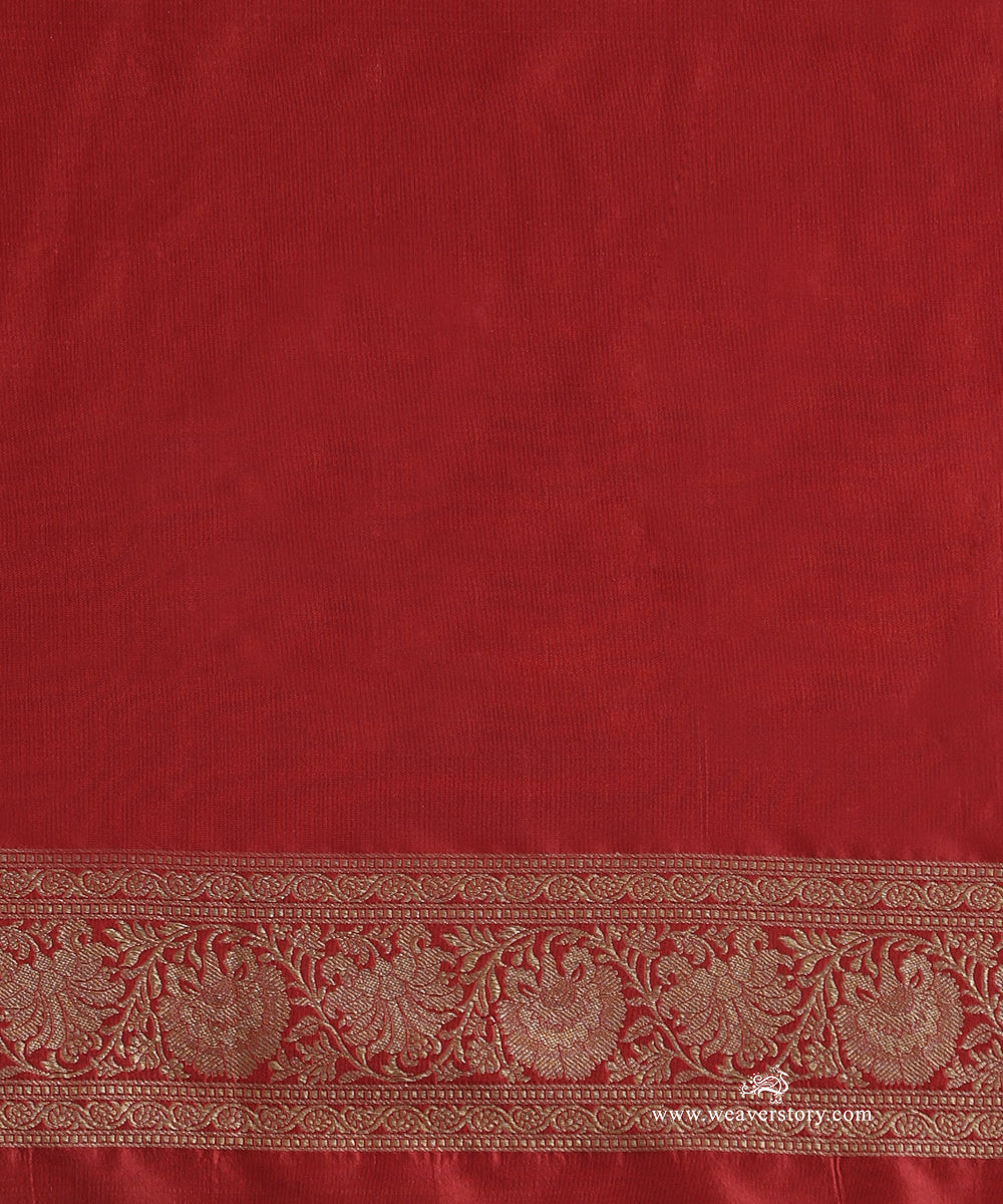 Purple_Handloom_Pure_Katan_Silk_Kimkhab_Banrasi_Saree_With_Samll_Flower_WeaverStory_05