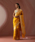 Yellow_Handloom_Pure_Katan_Silk_Banarasi_Kadhwa_Saree_With_Elephant_Booti_And_Pink_Meena_WeaverStory_01