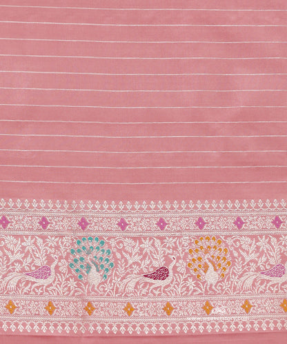 Baby_Pink_Handloom_Pure_Katan_Silk_Banarasi_Kadhwa_Saree_With_Meenakri_Nandi_Motifs_And_Peacock_Motif_Boder_WeaverStory_05