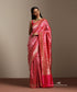 Pink_Handloom_Pure_Katan_Silk_Banarasi_Kimkhab_Birds_Motifs_Saree_WeaverStory_01