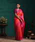 Burnt_Orange_Pure_Silk_Kanjivaram_Saree_With_Zari_Stripes_And_Majenta_Korwai_Border_WeaverStory_01