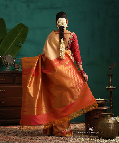 Nude_Pink_Handloom_Pure_Silk_Pure_Zari_Rising_Temple_Kanjivaram_Saree_WeaverStory_03