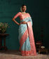 Sky_Blue_Pure_Silk_Pure_Zari_Kanjivaram_Saree_With_Ganderberunda_Motif_And_Pink_Korwai_Border_WeaverStory_01