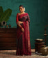 Wine_Handloom_Pure_Silk_Pure_Zari_Striped_Saree_With_Chakram_Motifs_And_Maroon_Korwai_Border_WeaverStory_01