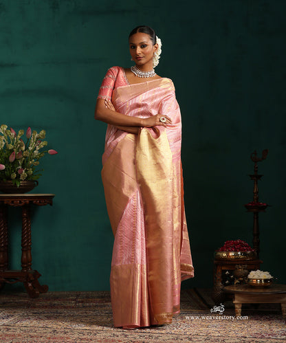 Soft_Pink_Pure_Silk_Kanjivaram_Saree_With_Gold_And_Silver_Zari_Stripes_WeaverStory_01