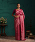 Plum_Pure_Silk_Kanjivaram_Saree_With_All_Over_Floral_Jaal_In_Antique_Zari_WeaverStory_01