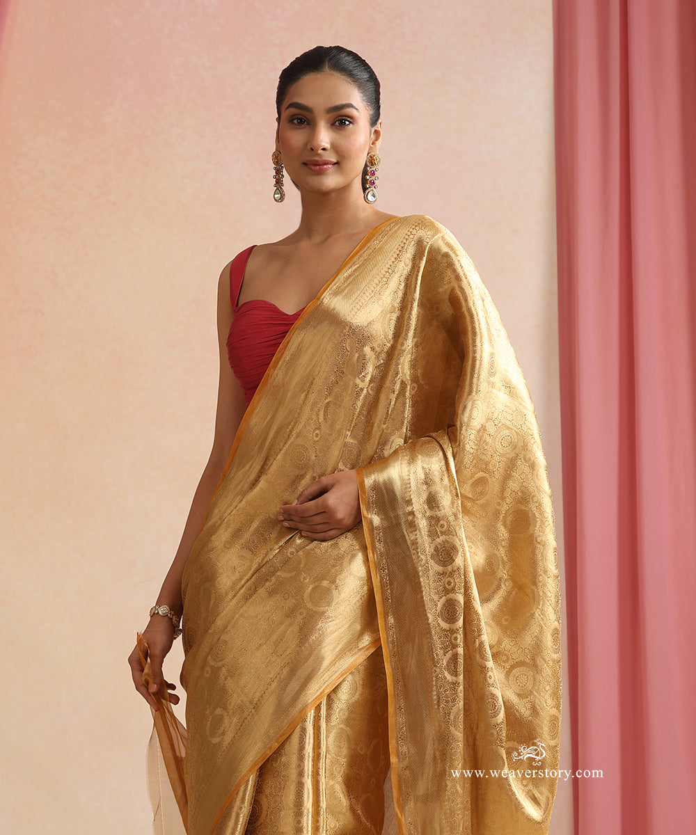 Mustard_And_Gold_Handloom_Pure_Silk_Tissue_Tanchoi_Banarasi_Saree_WeaverStory_02