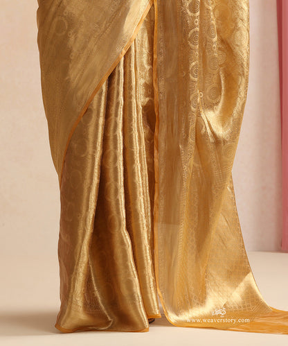 Mustard_And_Gold_Handloom_Pure_Silk_Tissue_Tanchoi_Banarasi_Saree_WeaverStory_04