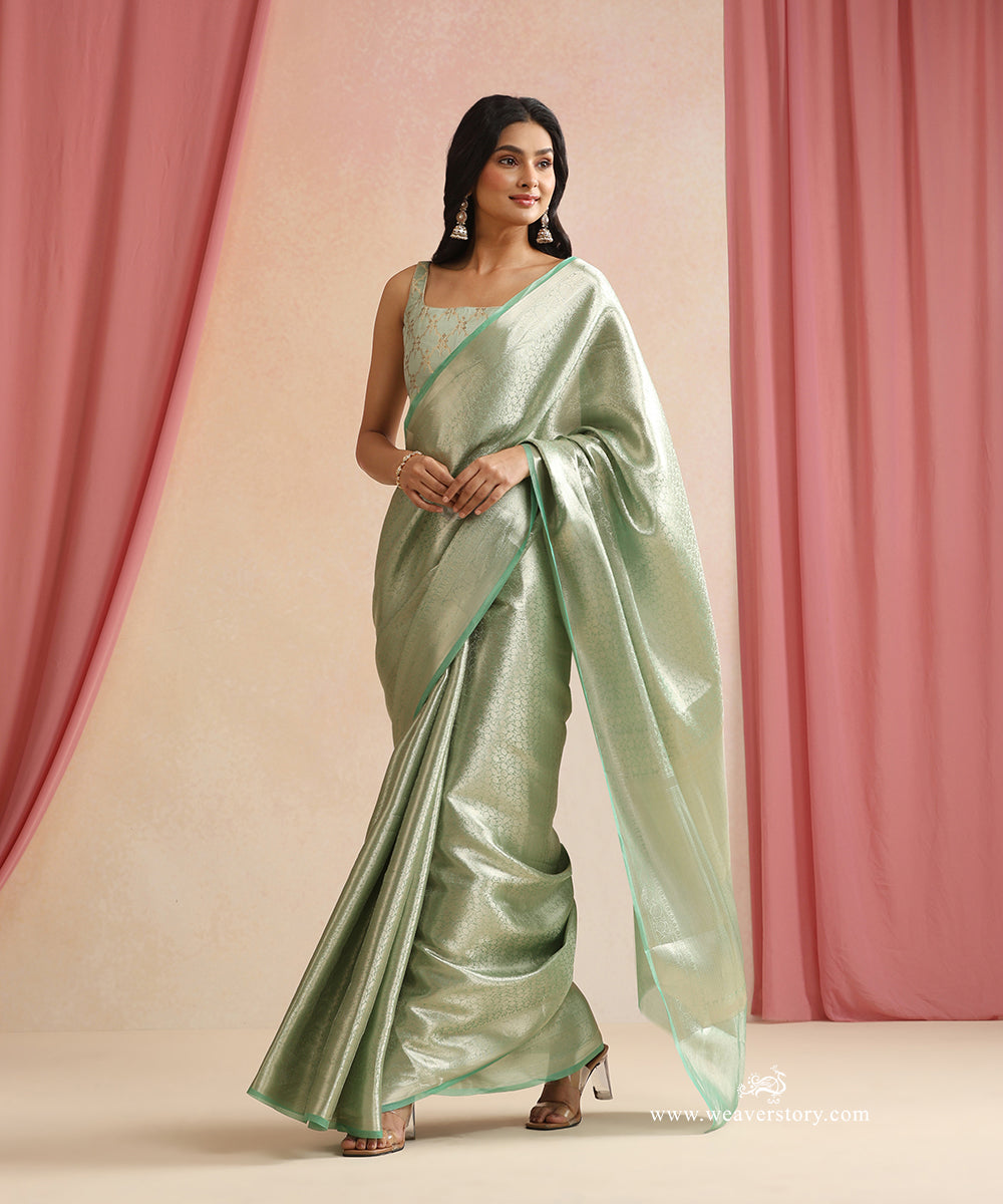 Sage_Green_And_Silver_Handloom_Pure_Silk_Tissue_Tanchoi_Banarasi_Saree_WeaverStory_01