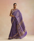 Ink_Blue_Red_Handloom_Pure_Georgette_Banarasi_Bandhej_Saree_With_Checkered_Zari_WeaverStory_01