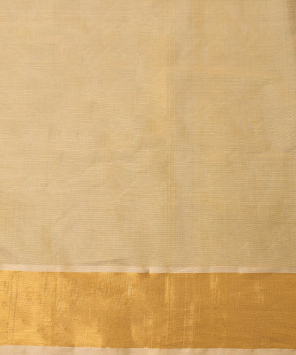 Wine_Handloom_Pure_Cotton_Venkatagiri_Saree_With_Gold_Floral_Bootas_And_Zari_Border_WeaverStory_04